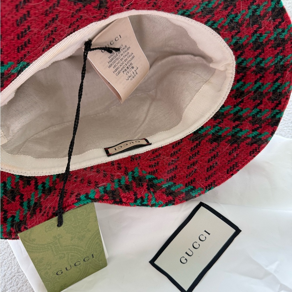 Bucket hat tweed Gucci - Picture 2 of 5